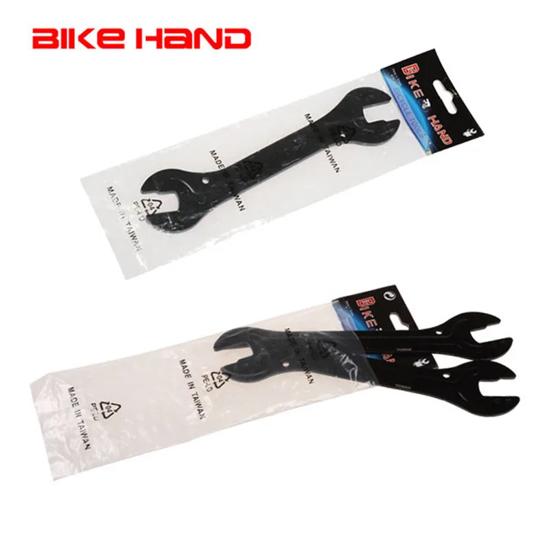 BIKEHAND Bicycle Hub Cone Wrench Steel 2PCS Pedal Wrench Bike Repair
