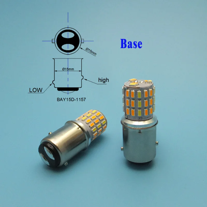 G18 светодиодный 12 В P21/5 Вт двойной цвет белый желтый 1157 BAY15D Авто Огни сигнальная лампа автомобильный Стайлинг