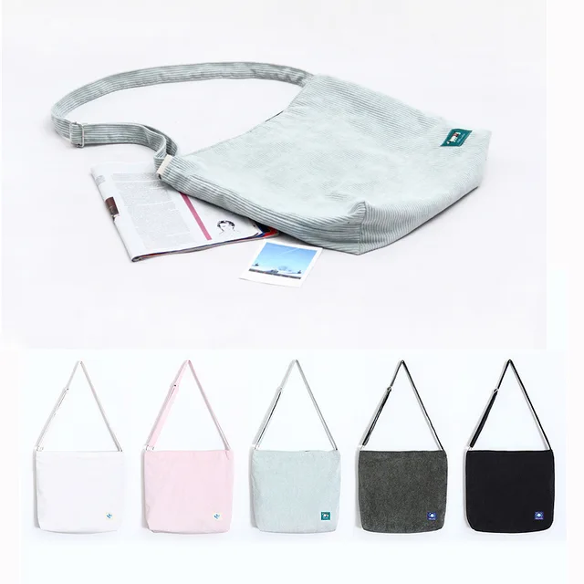 Small Fresh Retro Bag Art Leisure Messenger Corduroy Cloth Small Fresh Retro Bag Art Leisure Messenger Corduroy Cloth Factory Direct Retail Whole