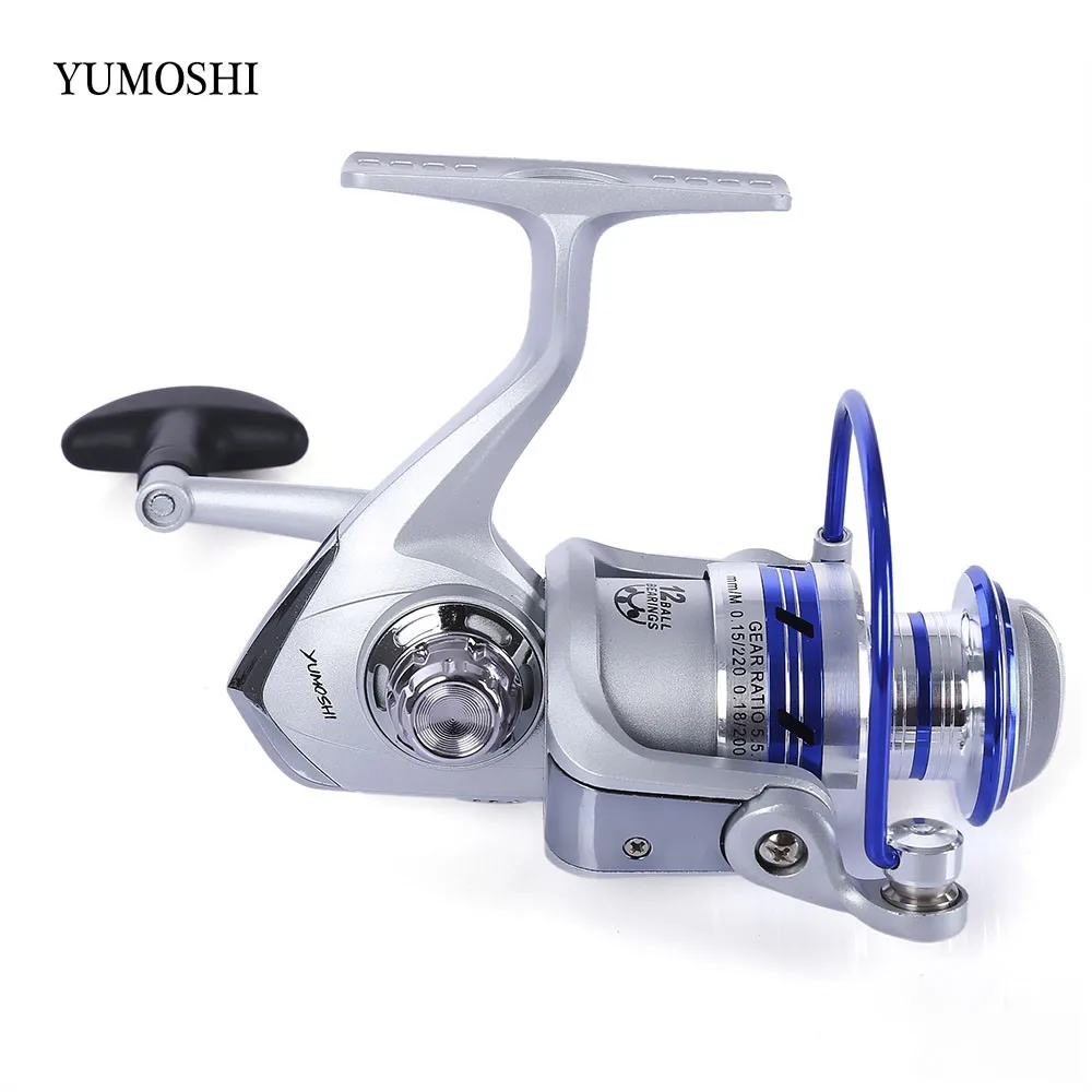 Spinning Reels Yumoshi EF Spinning Fishing Reel - Sizes 1000 To 9000, 12+1  Bearings, Gold Color Penn Fierce Iv