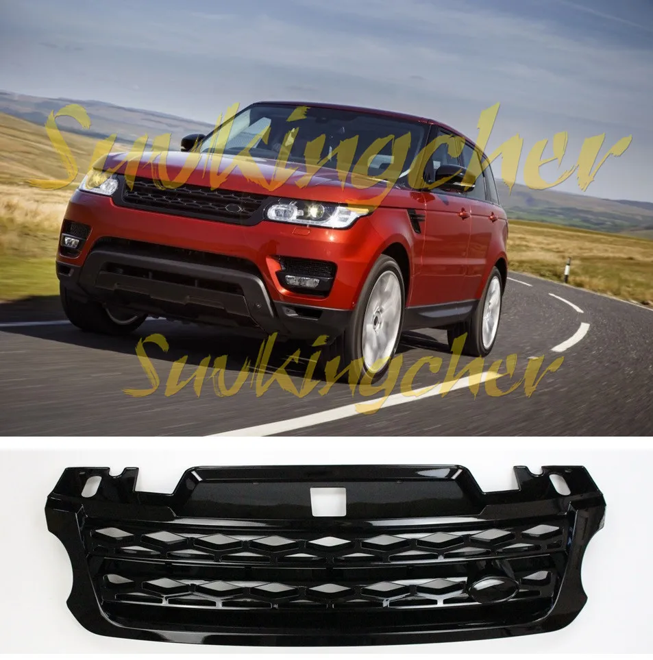 High quality for Land Rover Range Rover sport 2014 2015 2016 2017 front grille front mesh grill