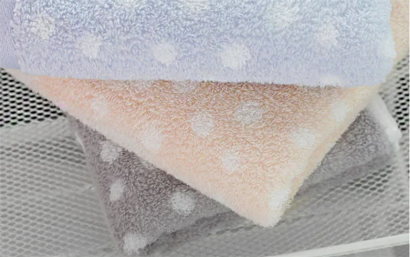 34x75 см хлопок точечный узор полотенца для взрослых мягкое полотенце для рук Подарочное полотенце аксессуары для ванной комнаты