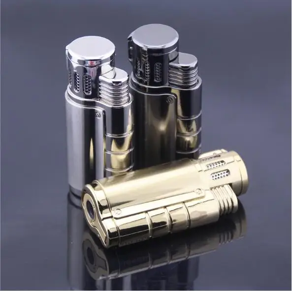 ZB-957 Зажигалка для сигар, надувная газовая зажигалка, инструмент для курения