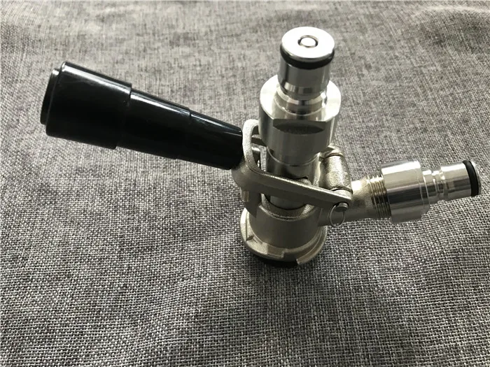 

Homebrew,Beer Keg Tap DispenserSystem "S" Keg Coupler with Gas & Liquid Ball Lock Quick Disconnect Conversion Kit