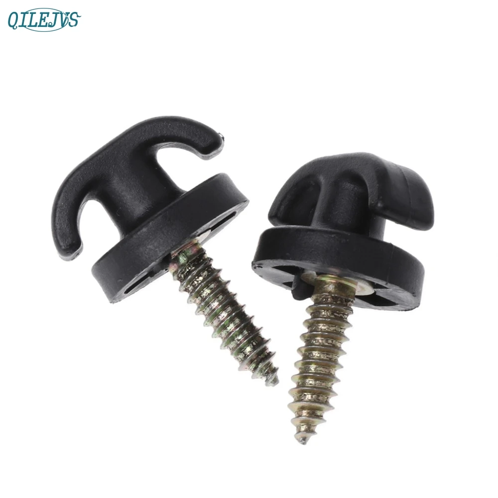 

2PCS/SET Universal Car Rear Trunk Envelope Cargo Net Tie Down Hook Ring Loop Hanging Dec19