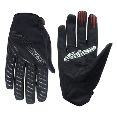 Велосипедные перчатки для BMX рукавици мото перчатки для мотокросса гоночные перчатки Мотоциклетные Перчатки MTB luva ciclismo велосипедные перчатки - Цвет: Full Black