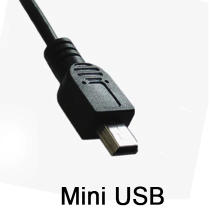 Мини/микро USB порт двойной USB 5V 2A автомобильное зарядное устройство адаптер прикуриватель для автомобиля dvr зарядки автомобиля с кабелем 3,5 метров - Название цвета: Mini USB