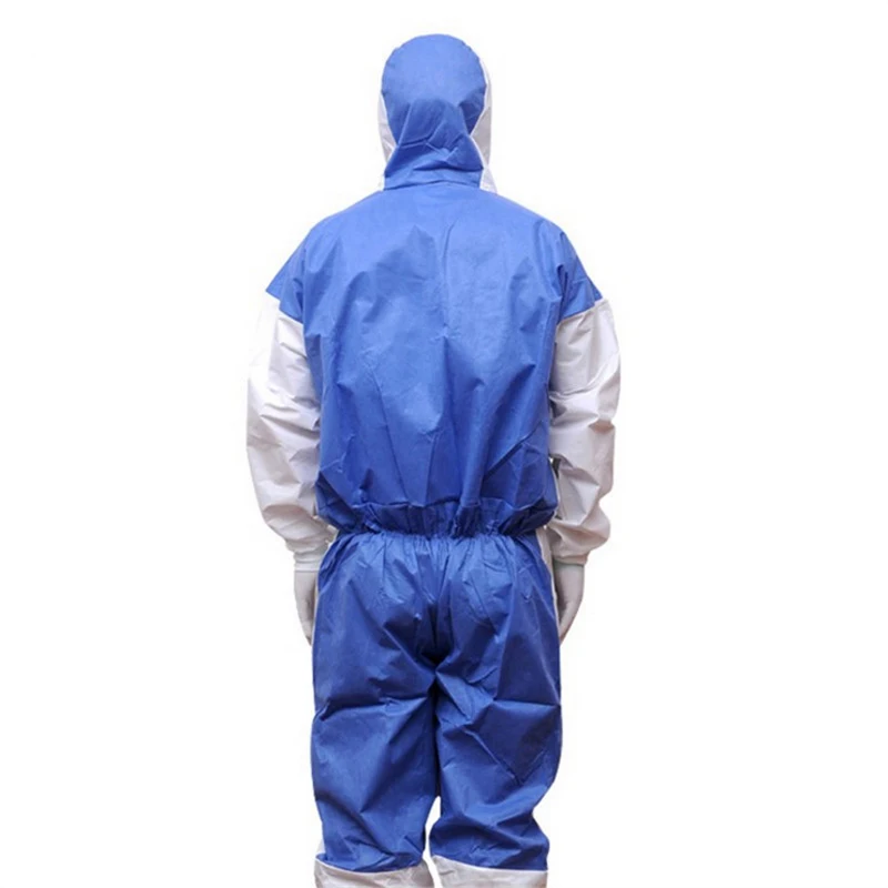 Work coverall suit 3M 4535 Non-Woven Coverall CleanRoom Clothes Anti static Anti chemical liquid splash effective protection of particles