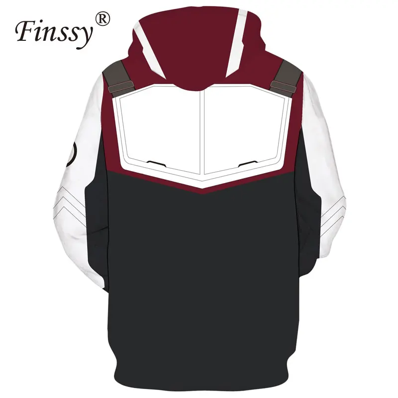 Avengers Endgame Quantum Realm Sweatshirt Advanced Tech Embroidery Hoodie Cosplay Costumes for Men Women Halloween Carnival Cos