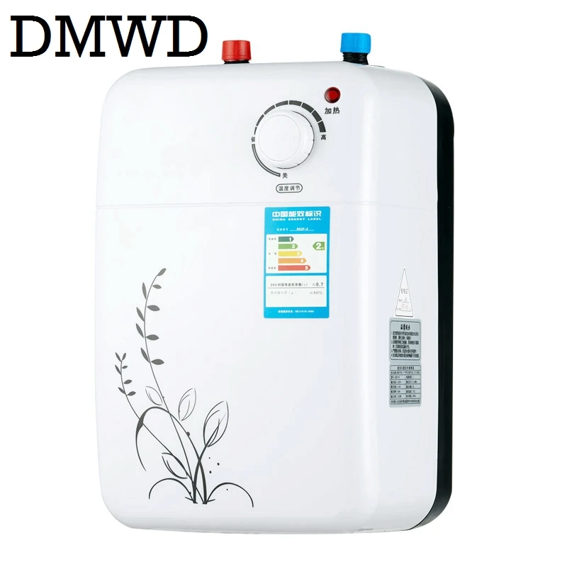 DMWD, безрезервуарный водонагреватель, мгновенный, электрический, для горячей воды, кухонные водонагреватели, мгновенный нагрев душа, кран