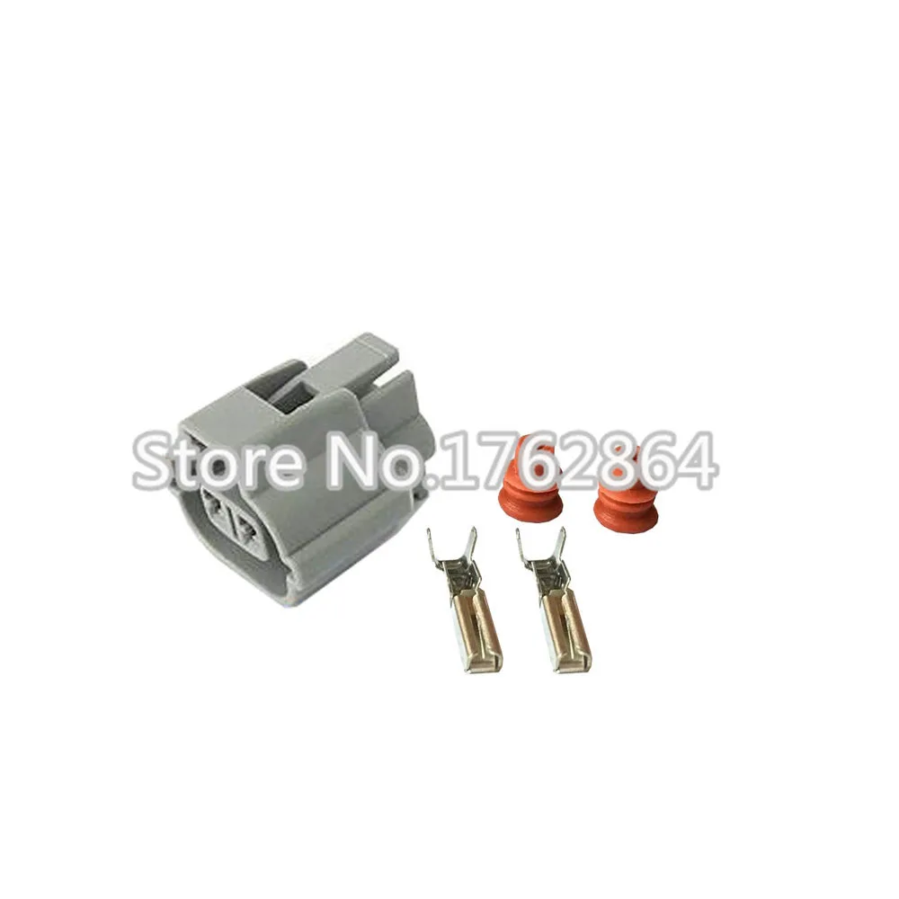 

10PCS 2 hole Automotive wiring harness connector plug connector with Terminal DJ7027A-2.2-21
