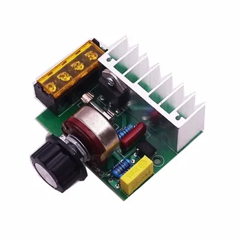 

4000W AC 220V SCR Voltage Regulator Mayitr Adjustable Power Supply Board Speed Control Dimmer for Brush Motor Electric Iron