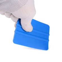 EHDIS автомобильные наклейки и наклейки Squeegee Синий Мягкий PP скребок мотоцикл автомобиль Стайлинг 3D Углеродного Волокна Лист винила пленка обертывание скребок