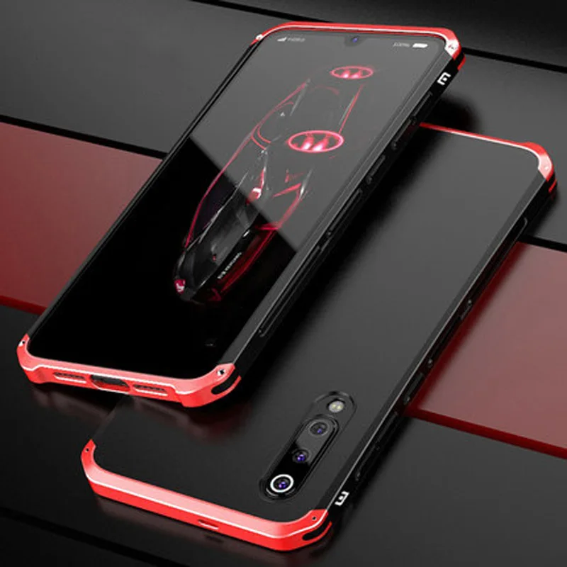 Чехол для телефона s для Xiaomi Mi 9 чехол с жесткой задней панелью металлический бампер бизнес чехол для телефона 6,39 ''для Xiaomi Mi 9 металлический Coque shell