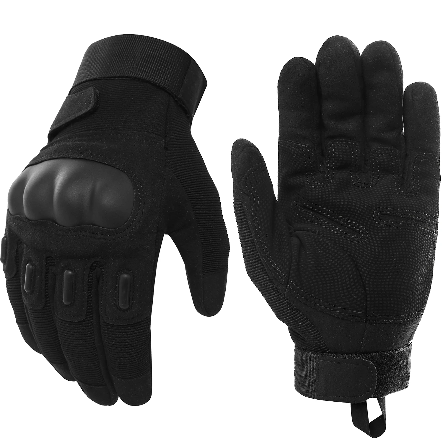 New Tactical Gear Hard Knuckle Full Finger Gloves Military Army Paintball Airsoft Combat Anti