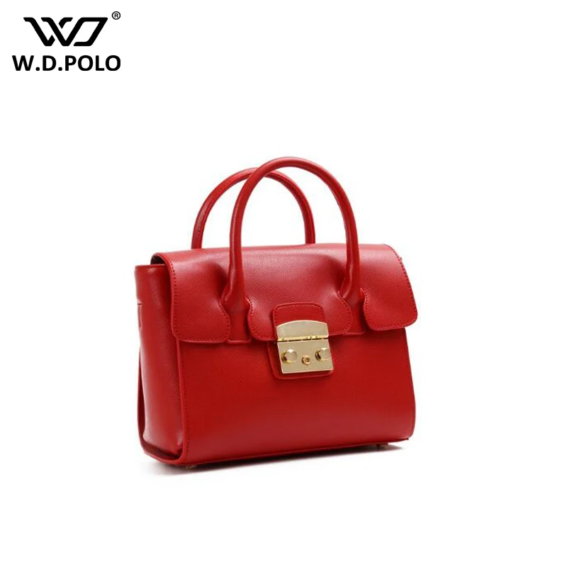 Genuine Leather Bag For Women Luxury Brand Design Real Leather Handbags
