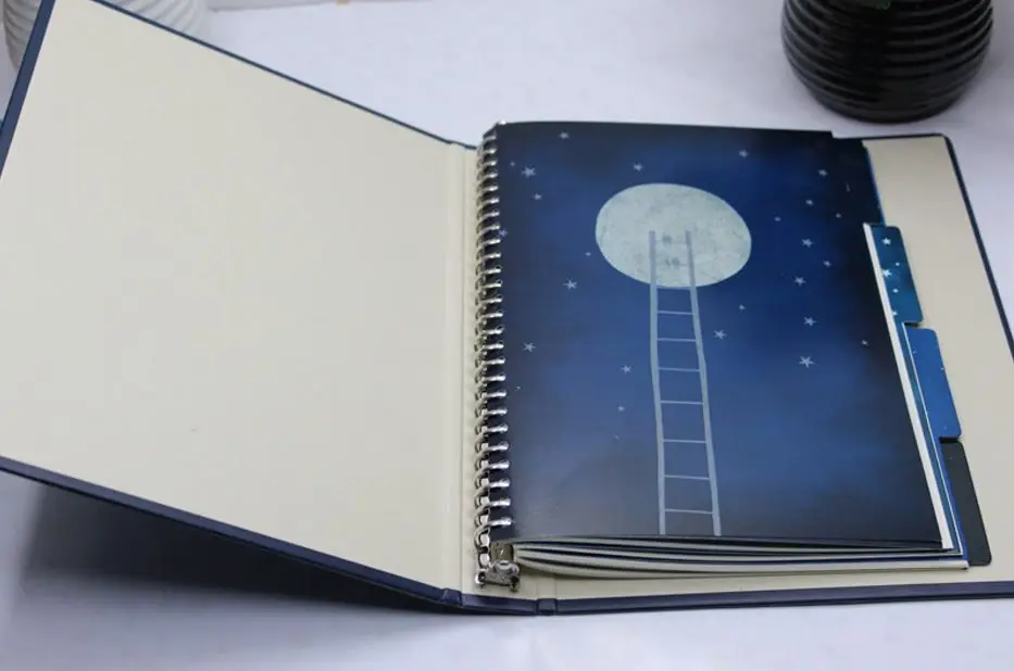 Galaxy notebook Starry Sky A5 бумага 80 листов 4 цвета