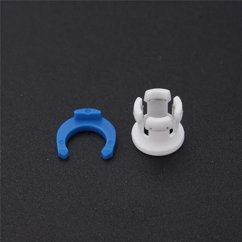 

5pcs/lot For Ultimaker Bowden Tube pipe Blue and White Coupling Collet And Clamp Clip Set Fixed 6mm Tube For 3mm 1.75mm Filament
