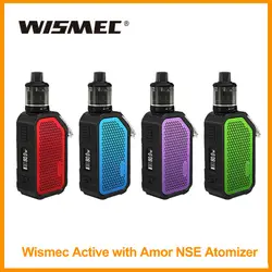 FR склад оригинальный Wismec Активный с Amor NSE атомайзер бак встроенный 2100 мАч батарея в 3 мл емкость WS-M катушки электронной сигареты