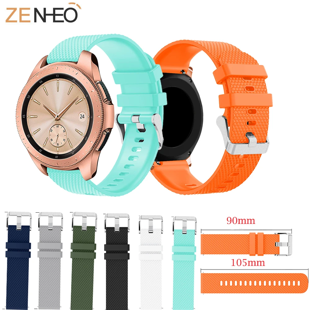 

2018 High Quality Silicone Replacement Band Strap For Samsung Galaxy Watch 42mm watchband For xiaomi huami amazfit bip strap