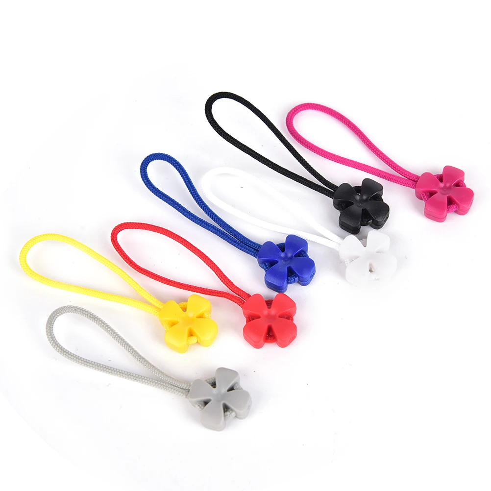 5PCS Pulls Cord Keychain Cute Simulation Key Chain Compass Zipper Car Ornament