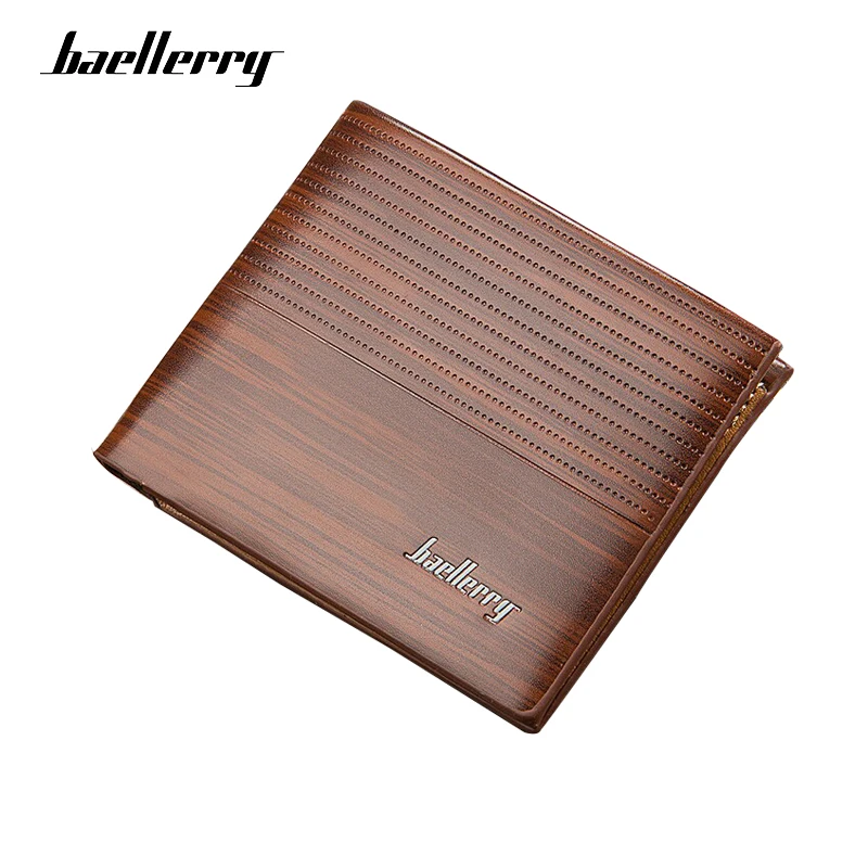 Брендовый мужской кошелек Baellerry новинка модный короткий кожаные сумки для денег