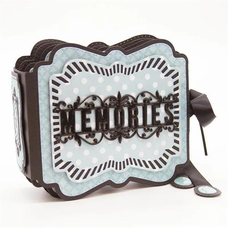 

Naifumodo Photo Cover Frame Dies Metal Cutting Dies Scrapbooking for Card Making DIY Embossing Cut Craft New 2019 for Die