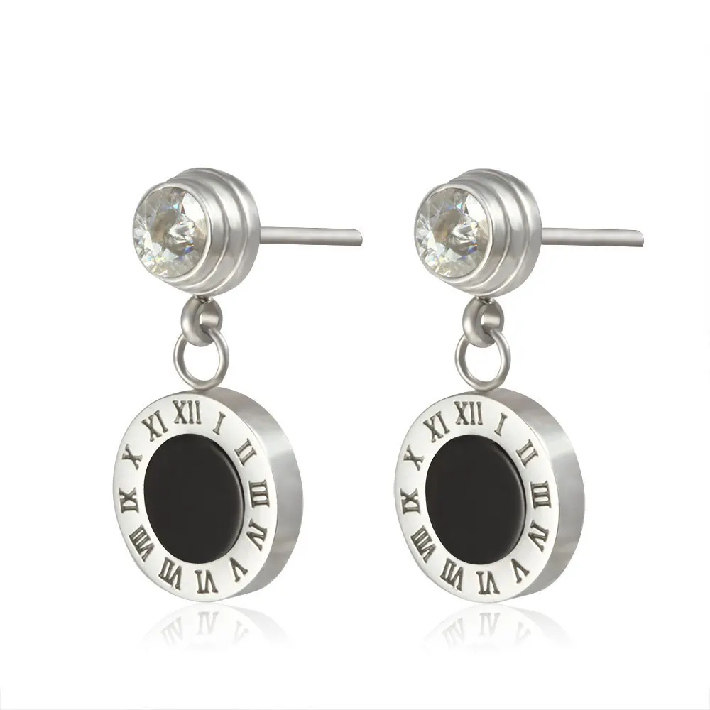 

OUFEI Korean Fashion Earrings 2019 Black Acrylic Earings Jewelry Accessories Drop Earrings For Women Jewelry Brincos Jewellery