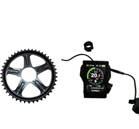 Европейский налог бесплатно! Bafang BBS02 комплект 750 ватт mid drive Kit 48 В Mid-Drive Электрический велосипед комплект+ батарея ebike 48v13ah литиевая батарея - Цвет: 46T and P850C displa