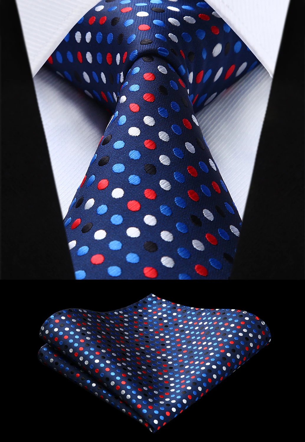 Glitter Sparkles Shimmer Printing Mens Tie Wedding Silk Neckties