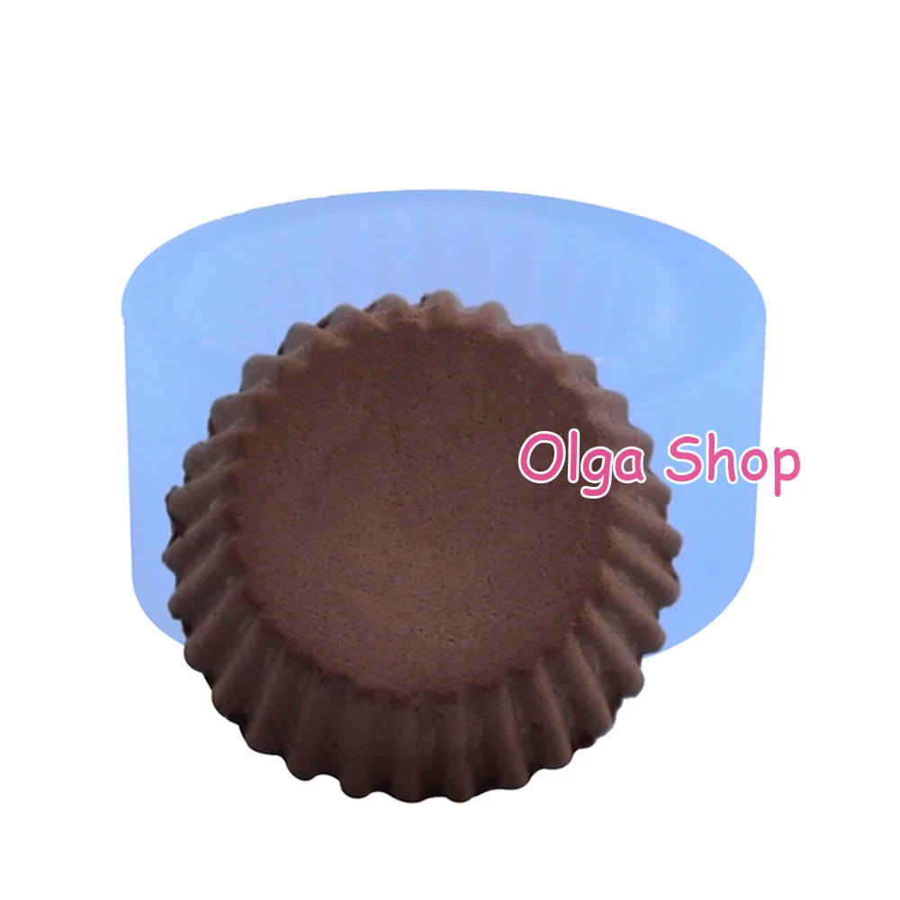 GYL158 3D кекс Tart силиконовая форма Нижняя Форма Кекс основа для шоколада печенья