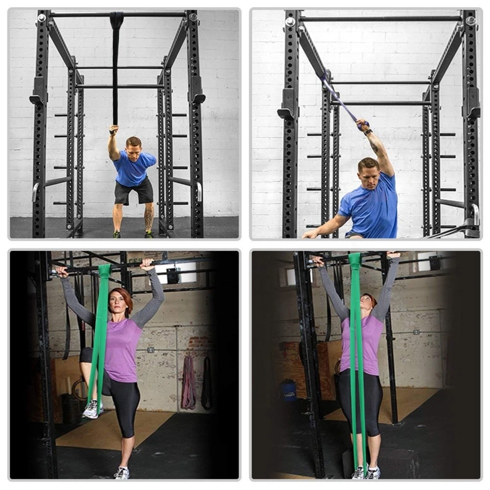 Powerlifting набор эластичных лент для подтягивания Assist Band упражнение тренировка фитнес-Тренировка сопротивление физиотерапия