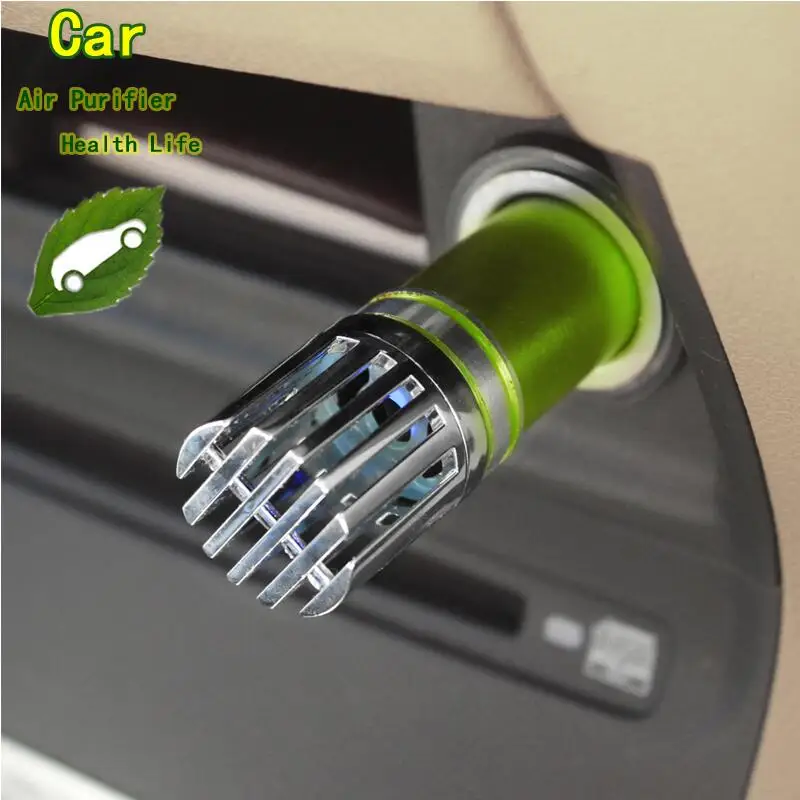 purifier for smoke air good Bar Air Oxygen Interior Ionizer Purifier Green Car