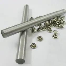 Металлические инструменты настройки для круглой Кепка с заклепками Размер 6 мм, 7 мм, 8 мм