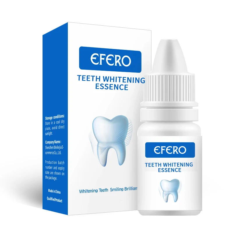 EFERO 1 шт. зубная паста отбеливание зубов вода гигиена полости рта Чистка уход за зубами стоматологический отбеливающий для зуб отбеливание красота инструмент 10 мл