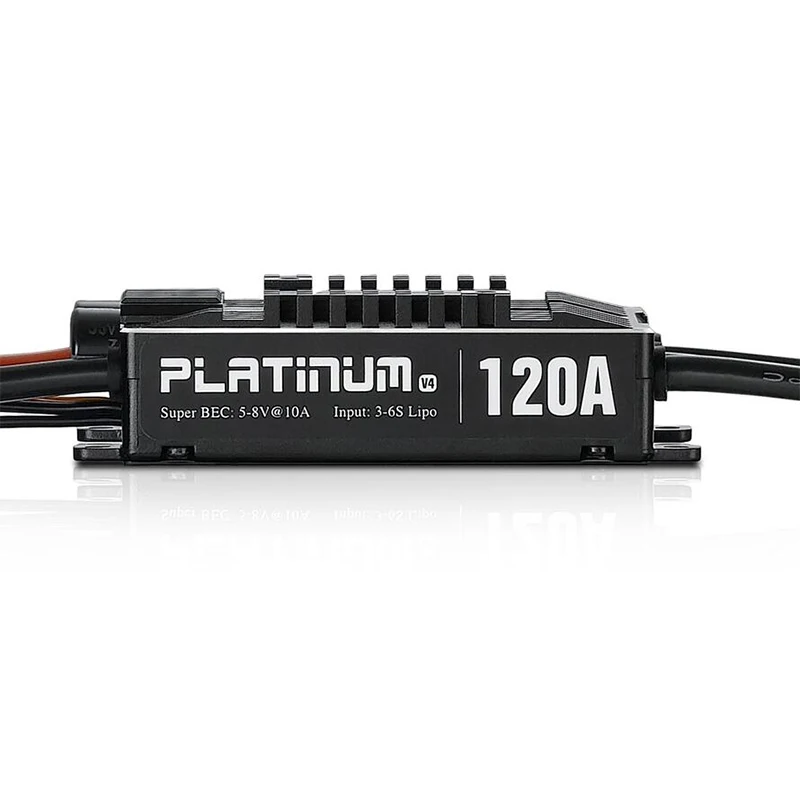 Hobbywing Platinum Pro V4 120A 3-6S Lipo BEC бесщеточный ESC для радиоуправляемого дрона самолета вертолета