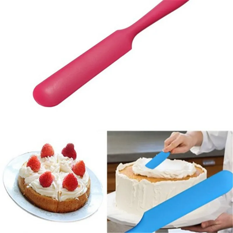 Silicone Cake Icing Spatula Bakeware Pastry Tool Cake Sugarcraft Butter