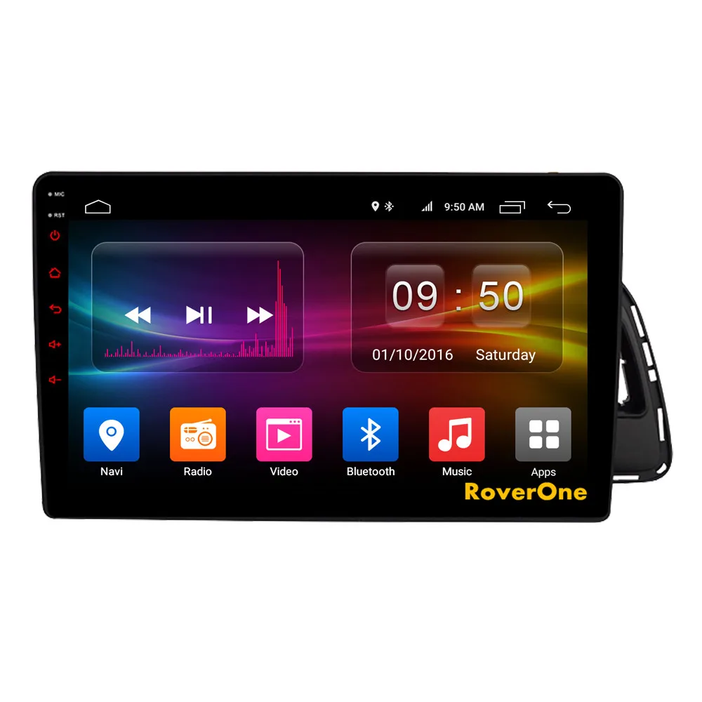 Perfect RoverOne Car Multimedia Player For Audi Q5 2010 - 2018 Android 9.0 Autoradio Bluetooth Radio Stereo GPS Navigation DSP Head Unit 4