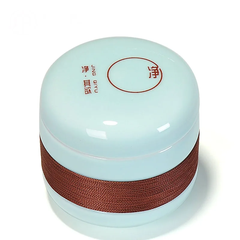 Креативный китайский чайный набор, быстрая чашка, керамический фарфор и керамика, чайная чашка, бутылка для воды с крышкой, фильтр, Офисная чайная посуда, чайная чашка - Цвет: Небесно-голубой