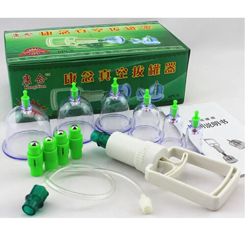 6 Cups Chinese Medical Vacuum Body Massager.Magnetic Acupunture Vacuum Cupping.Set Portable Massage.Therapy Tens Hijama Health 6 Cups Chinese Medical Vacuum Body Massager.Magnetic Acupunture Vacuum Cupping.Set Portable Massage.Therapy Tens Hijama Health