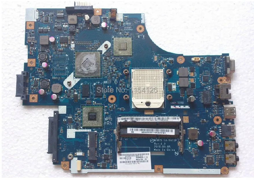 Материнская плата для ноутбука acer aspire 5251 5551 материнская MBPUU02001 полностью