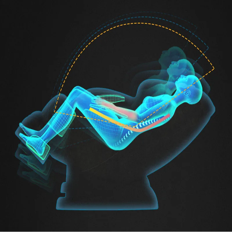 Бытовой электрический массажный стул полный корпус Автоматическая космическая капсула Многофункциональный манипулятор массажное кресло