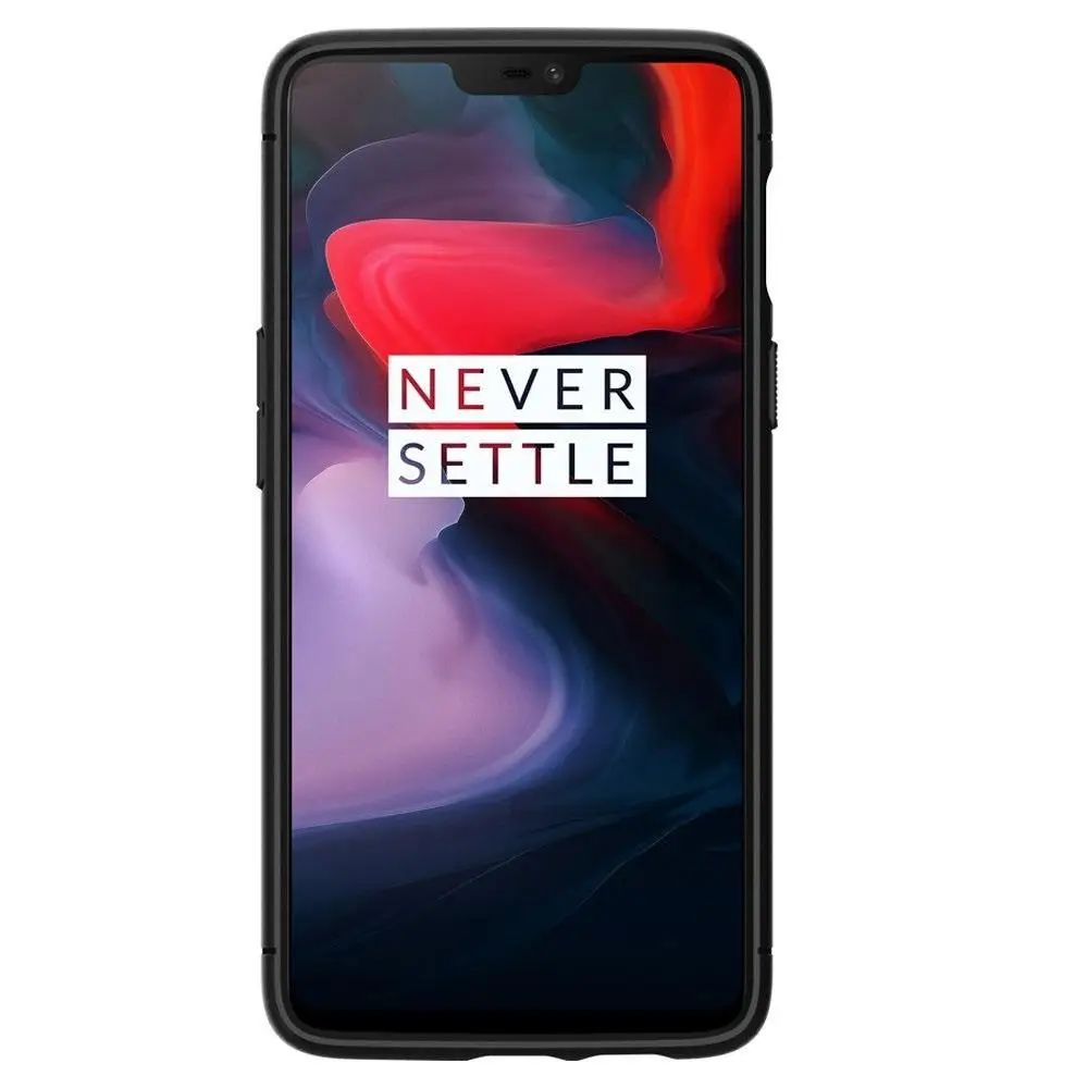 Чехол SPIGEN OnePlus 6, прочный черный чехол K06CS23358