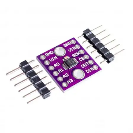 10 шт./лот ADS1118 16 AD конвертер ADC SPI коммуникационный модуль макетная плата |