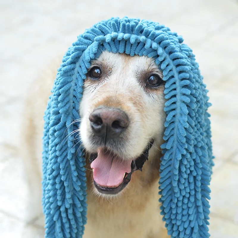 Dogibila 35*80 см Волокно синель petdog воды полотенце Cat ванны большой очень сильное