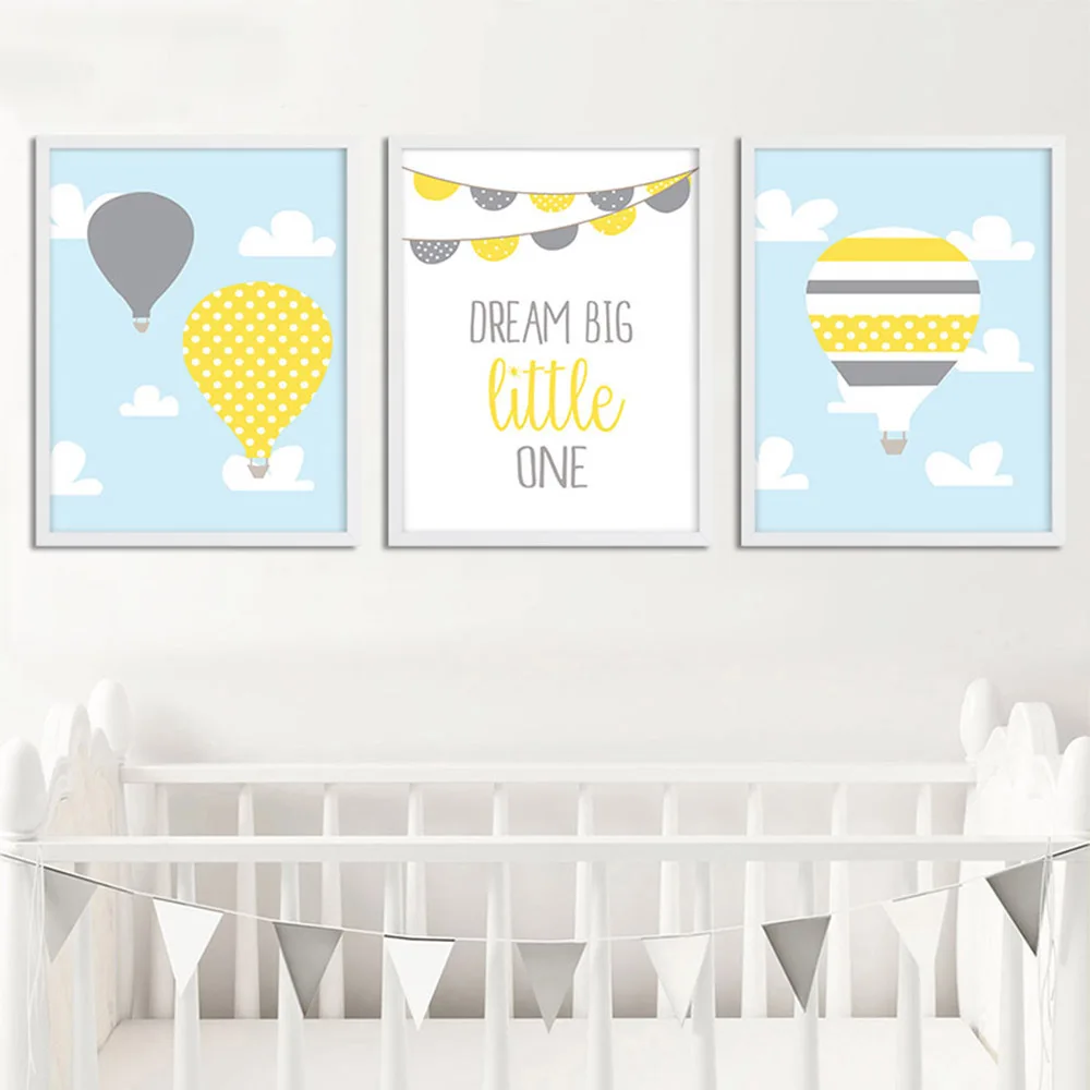 Balloon-Nursery-Quote-Wall-Art-Canvas-Painting-Cartoon-Posters-and-Prints-Nordic-Kids-Decoration-Pictures-Baby