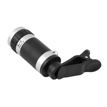 Универсальный 18X с зажимом металлический высокомощный мобильный телефон портативный мини HD телескоп длинный объектив для телефона