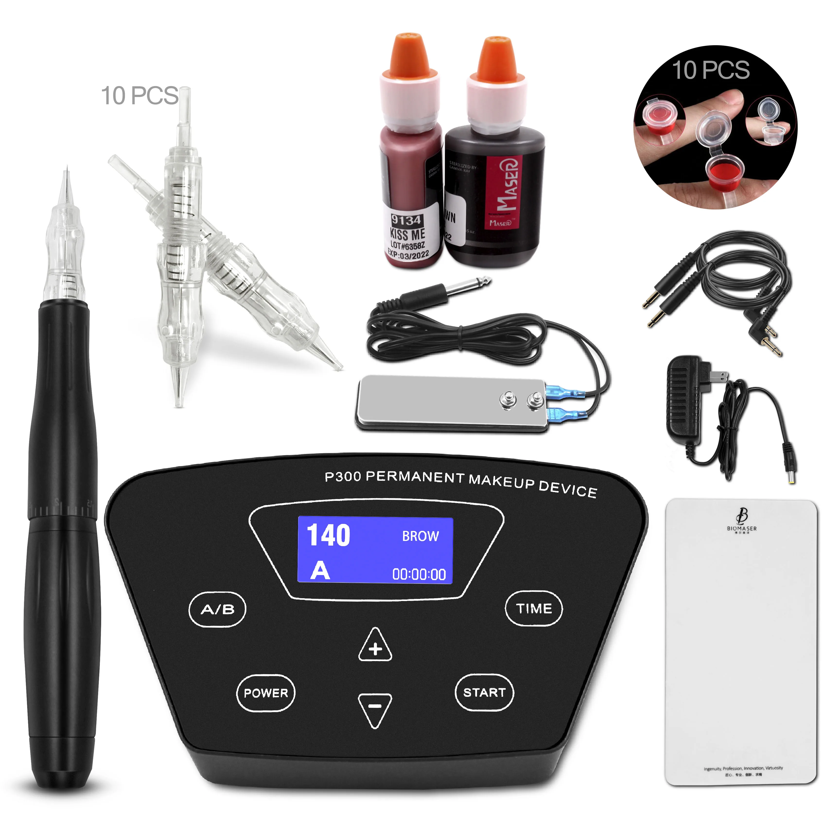 

Biomaser Intelligent Digital Permanent Makeup Machine Pen Eyebrow Eyeliner Lip Liner Tattoo Gun Microblading Tatoo Supply