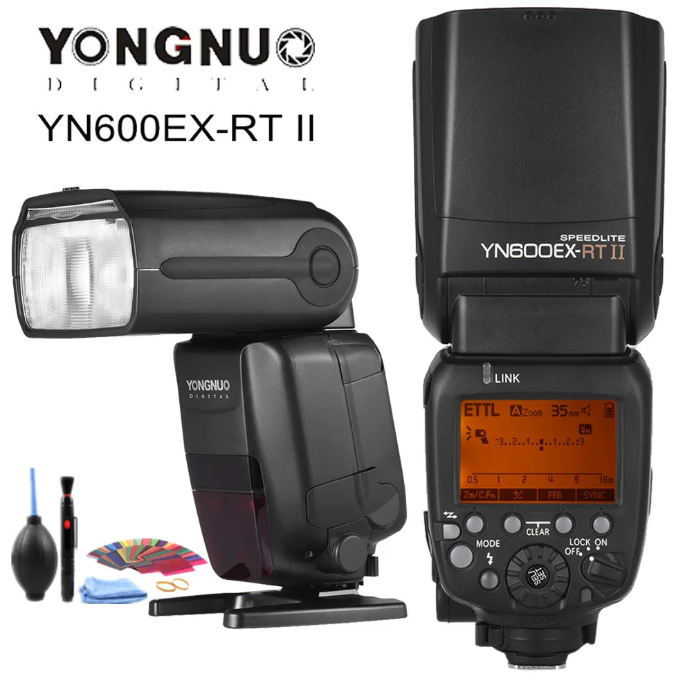 YONGNUO YN600EX-RT II TTL Master Flash Speedlite для камеры Canon 2 4G Wireless 1/8000s HSS GN60 Поддержка