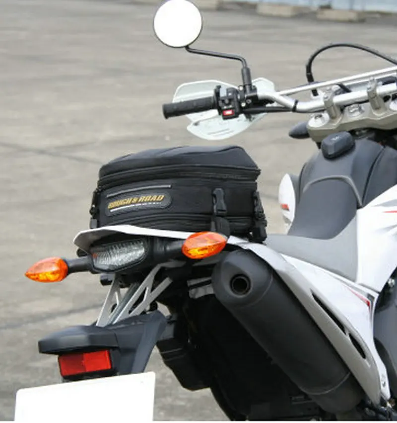 

2018 New Rough&Road RR9018 Motorcycle rear seat package hangback bag after the bags rain cover cycling
